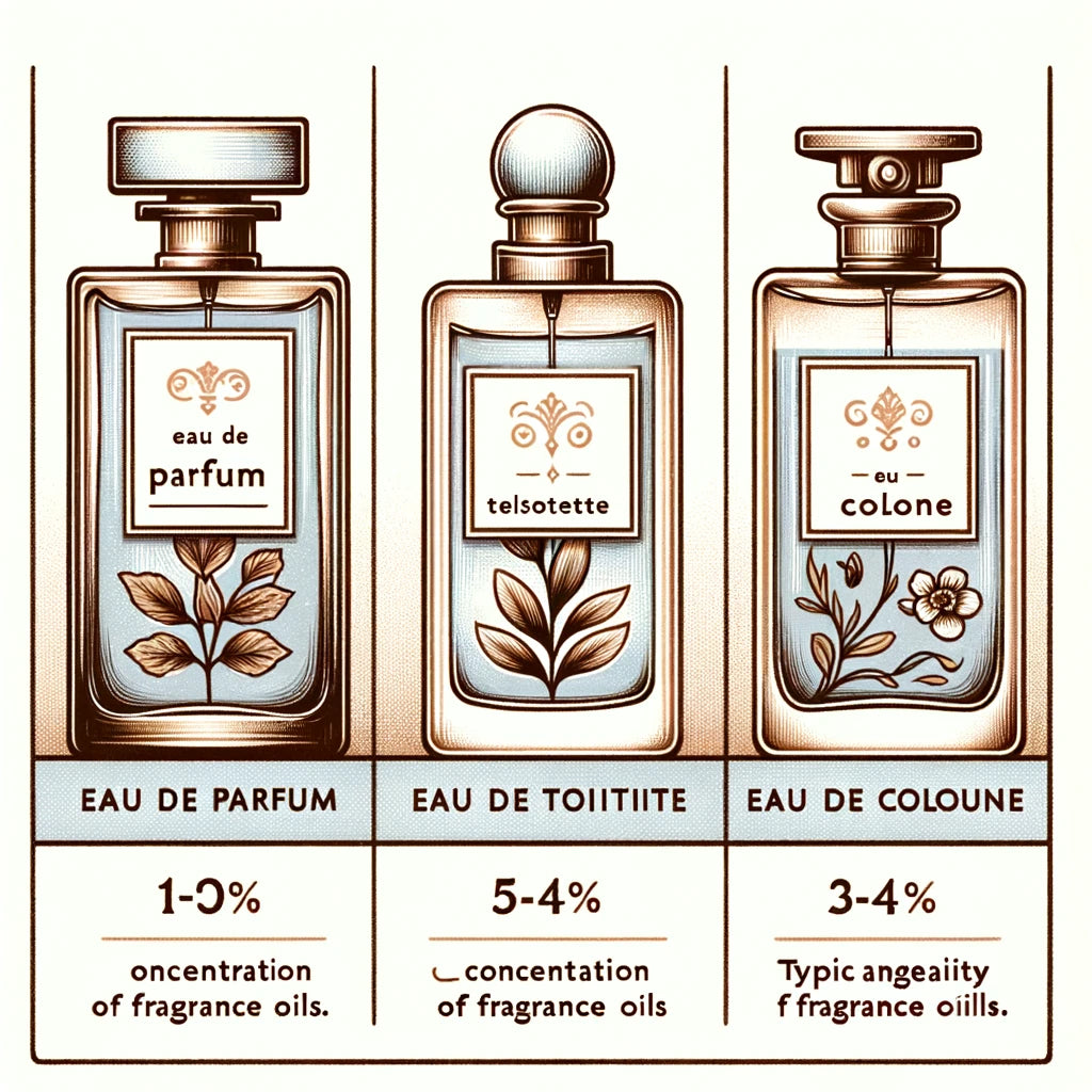 Die Unterschiede zwischen Eau de Parfum, Eau de Toilette und Eau de Cologne
