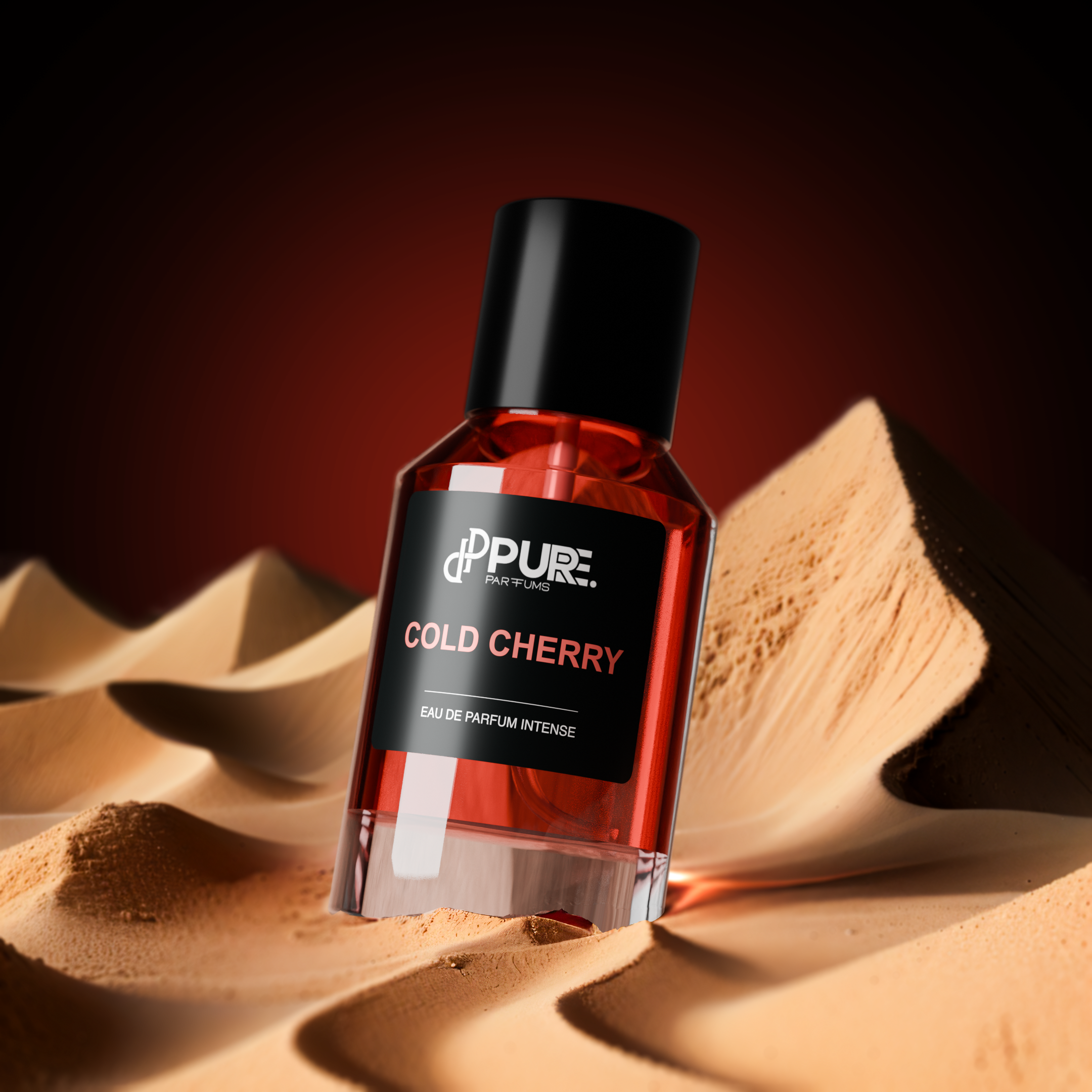 Cold Cherry von PURE. Parfums intensiver Kirschduft mit passender Probe zum risikofreien Testen