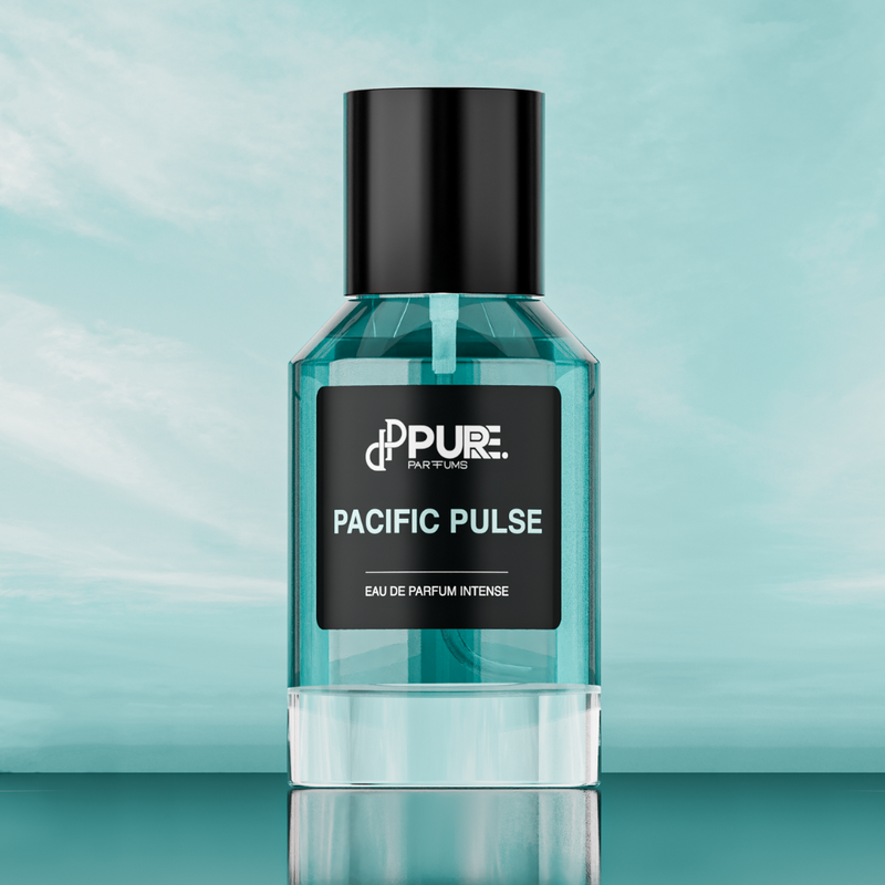 Pacific Pulse von PURE. Parfums mit frischer und zugleich beruhigender Wirkung